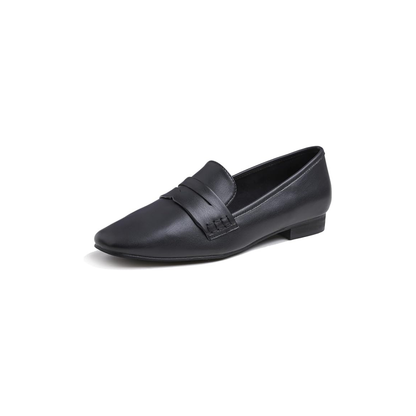 Mocassini Donna Eleganti Vegan Pelle Nera