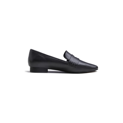 Mocassini Donna Eleganti Vegan Pelle Nera