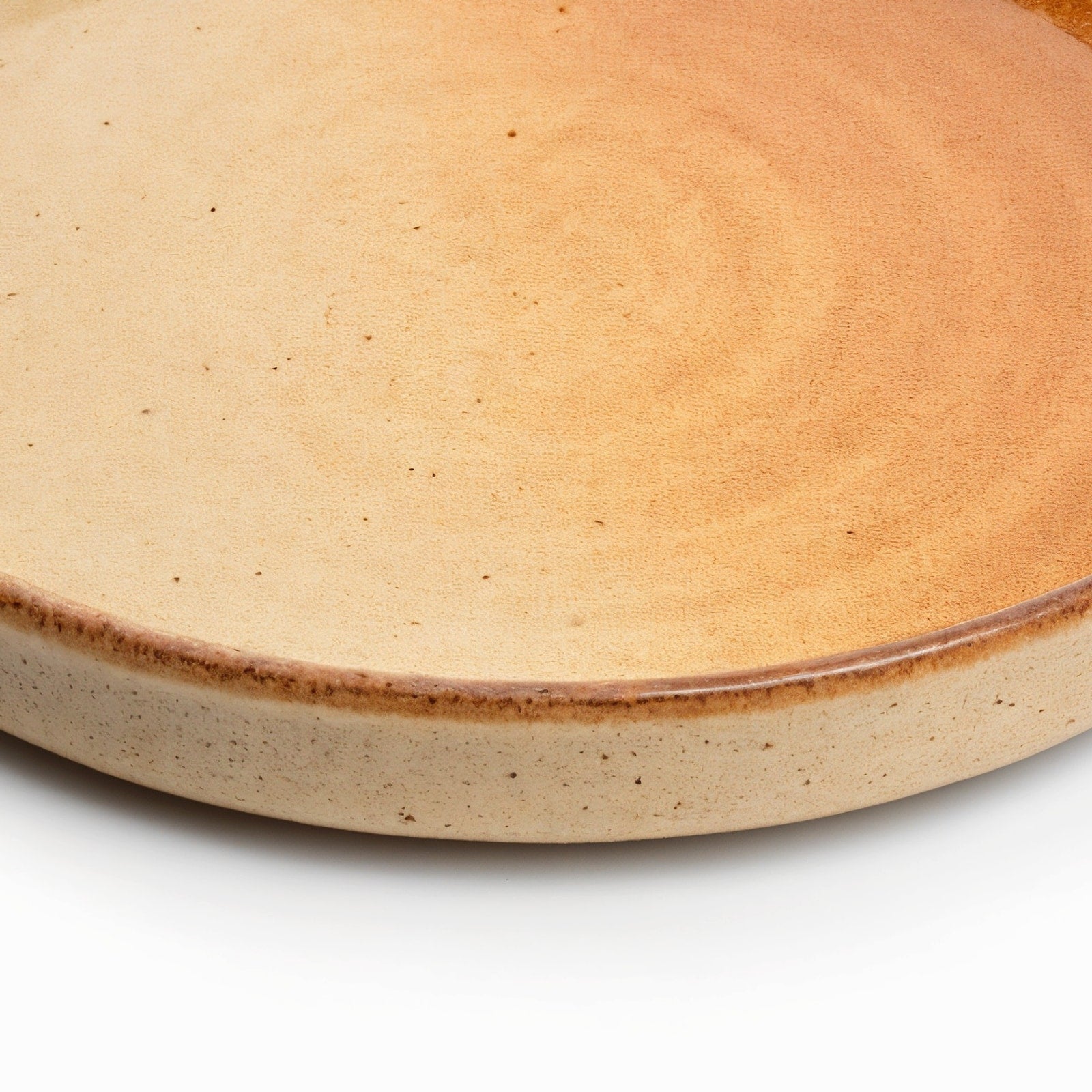 Bernatexshop Piatto Sabbia — dettaglio del bordo anteriore