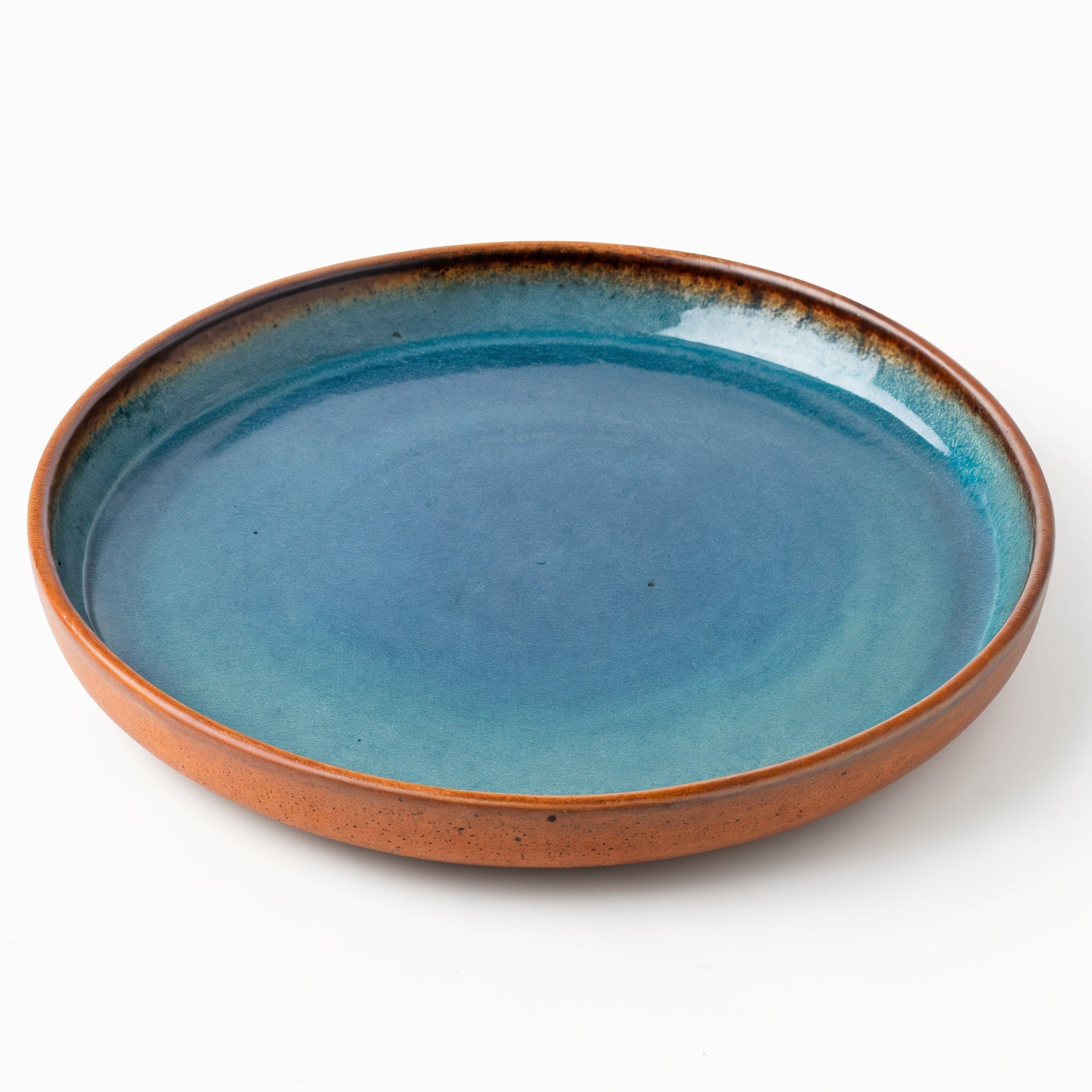 Bernatexshop Piatto Mediterraneo — vista frontale a tre quarti del piatto