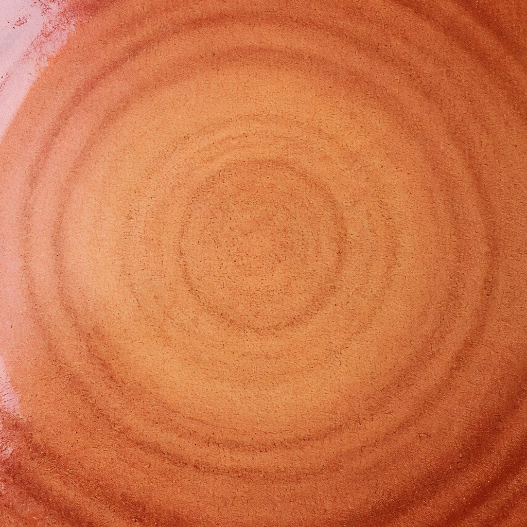 Bernatexshop Piatto Terra — dettaglio macro della superficie smaltata